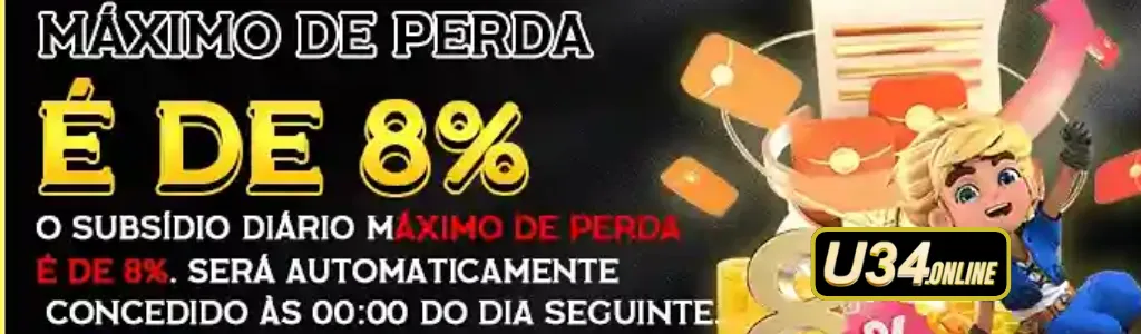 Bônus e promoções da U34